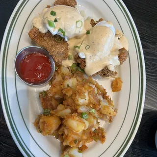 Fried Chicken Benedict