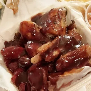 BBQ Ribs, Chicken and Links