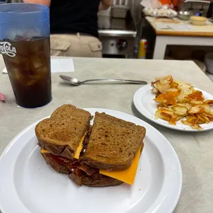 BLT and Home Fries