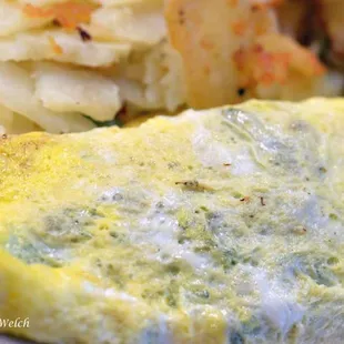 Western Omelet w/home fries- Brenda&apos;s