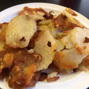Side of home fries - needed some seasoning.