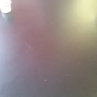 This is our empty table as we have been waiting about 30 to get served
