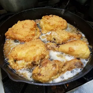 Brenda's fried chicken , please give advance notice for this item as it is not a daily