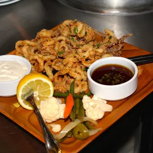 Fried Point Judith Calamari