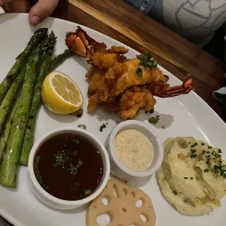 (2) 4 oz Cold Water Fried Lobster Tails