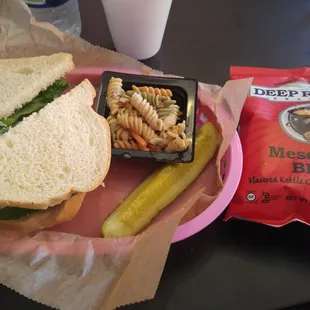 The road trip with a small side of antipasta salad