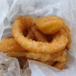 Onion rings.