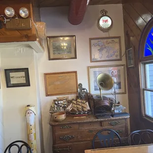 Back room wall!!! The decor here is amazing!!!