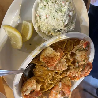 Shrimp Scampi Linguini