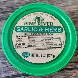 Garlic &amp; herb cheese