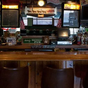 the bar