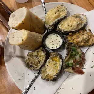 Charbroiled Oysters