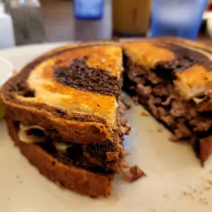 Patty Melt, it was good but the patty didn&apos;t have much flavor.