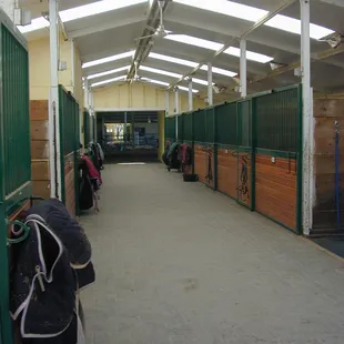 Stall area