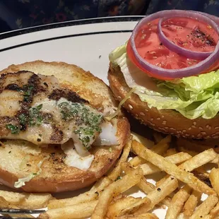 Blackened Grouper Sandwich