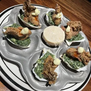 Oysters Rockefeller