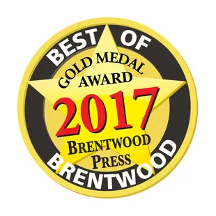 Awarded Best of Brentwood 2017