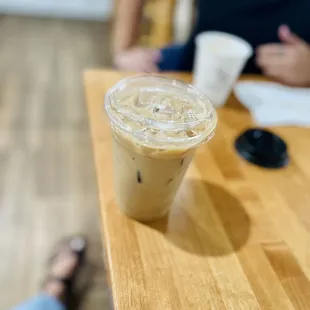 Iced Vanilla Latte