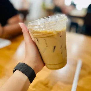 Iced Vanilla Latte