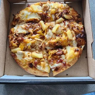 Personal bbq pizza