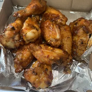 Sweet hot wings
