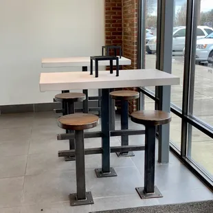 The only other two 4-top tables.  #UpCloseSavor