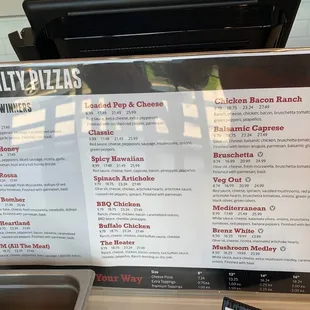 Menu display 6/2023. Did this help?  #UpCloseSavor