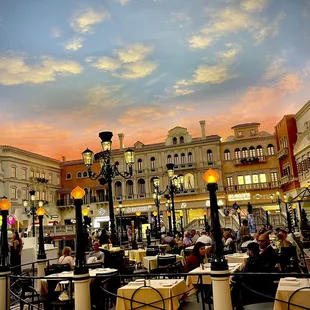 My view while eating at Brera in the beautiful Venetian Grand Canal Shoppes.