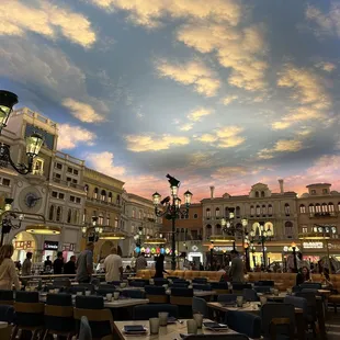 Venetian Pallazzo shops Venice themed area
