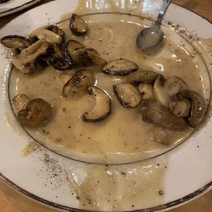 Sautéed mushrooms, sorry forgot to take pictures before we started dishing it up