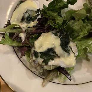 Oysters Rockefeller