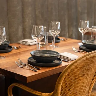 interior, sushi and sashimi