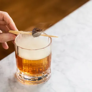 drink, sushi and sashimi