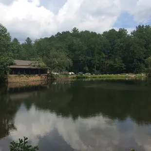 Beethoven pouring forth over the lake. Perfect end of a wonderful season. Happy 80th birthday to Brevard Music Festival!