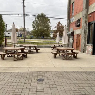 Outdoor seating