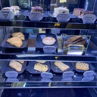 a display of pastries