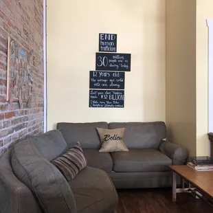 Comfy seating