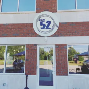 View from outside patio.