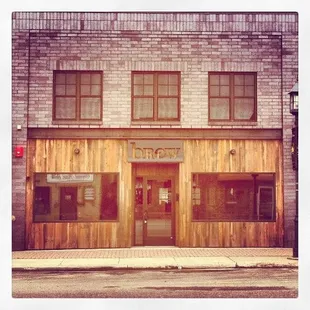 Front of the "new Brew"