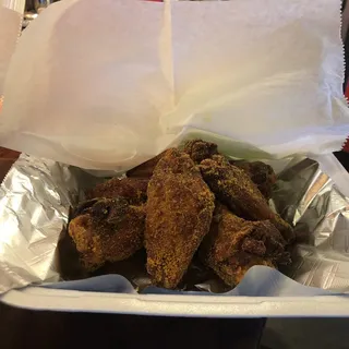 Dry Rubbed Spicy Curry Wings