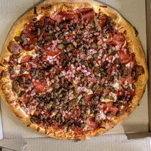 Jumbo Meat Pizza