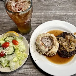 Small Hamburger Steak Platter