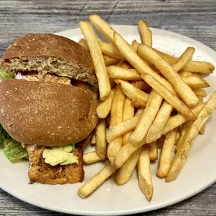The Blackened Salmon Sandwich