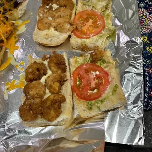 &quot;Ok&quot; shrimp poboy