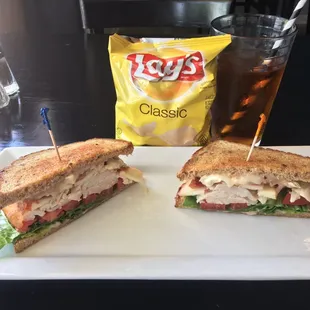 Turkey and Brie Sandwich