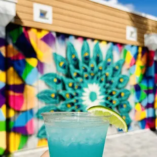 Blue Lagoon Cocktail