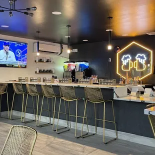 Bar area