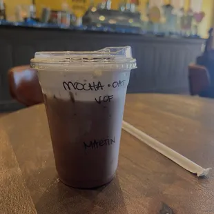 Mocha Latte W/ Oat