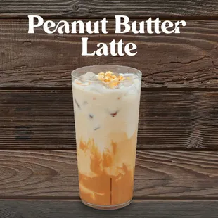 Get ready to indulge in rich, creamy goodness! Our Peanut Butter Latte is the perfect blend of smooth peanut butter and velvety coffee!