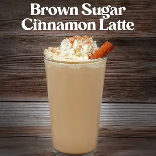 Cozy up with the perfect blend of sweet and spice! Try our Brown Sugar Cinnamon Latte at Brew Bytes Cafe